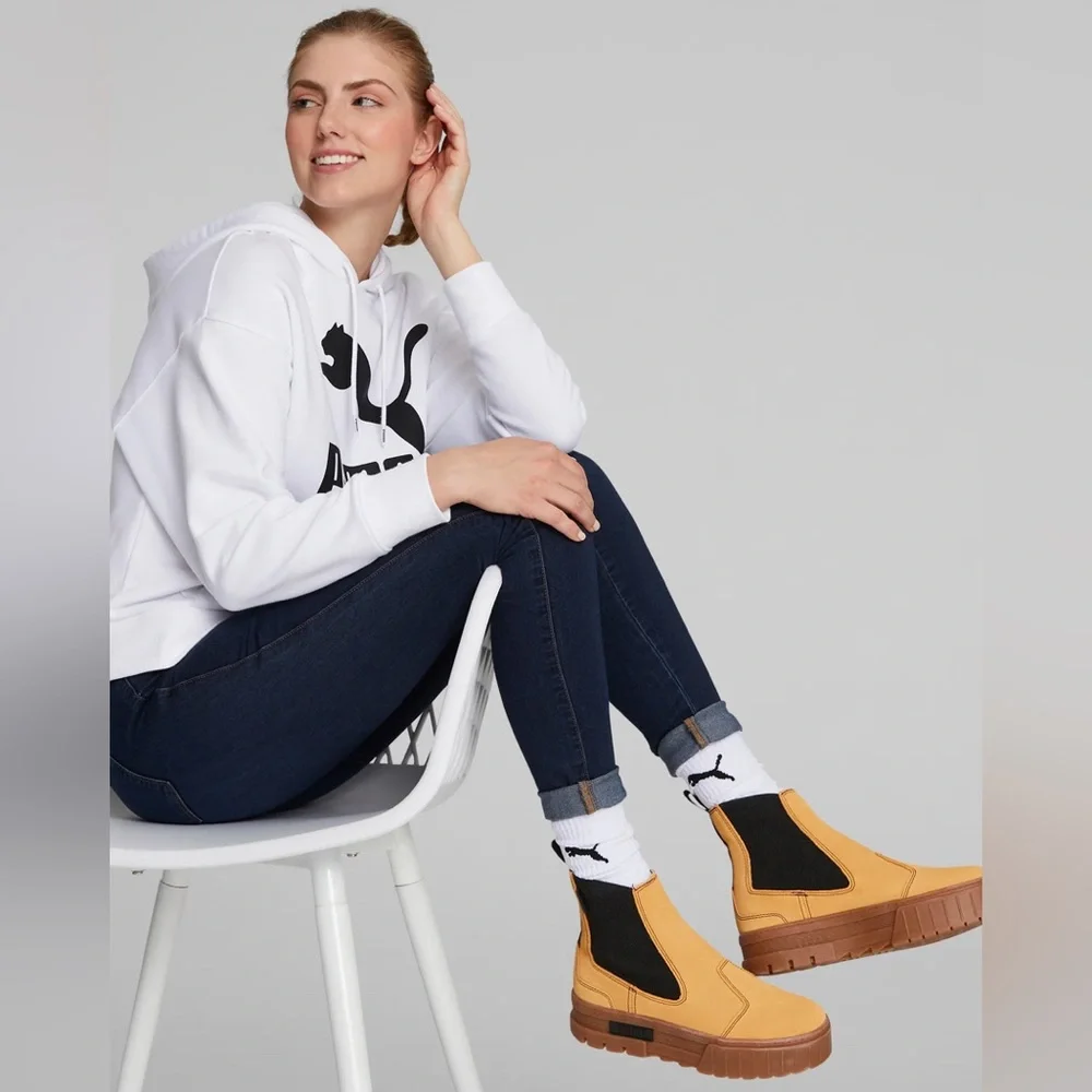 NIB Puma Mayze Chelsea Suede Boots size 7 - Picture 8 of 11